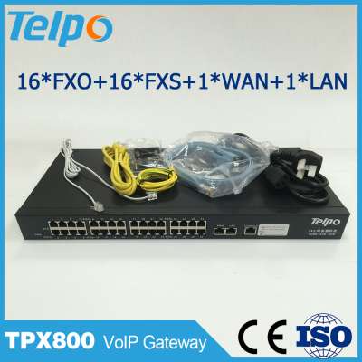 Manufacturer China High Quality FXS Port Call Center VoIP PBX