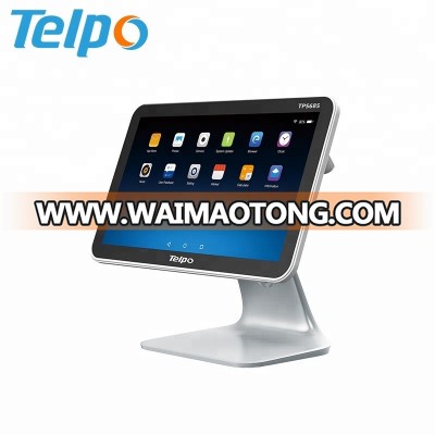 Dual screen 15 inch touch screen pos terminal display all in one