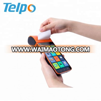 barcode scanner android pos terminal smart card reader with gps