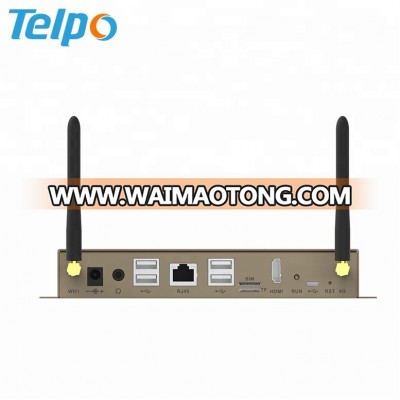 embedded Industrial fanless automation workstation box pc