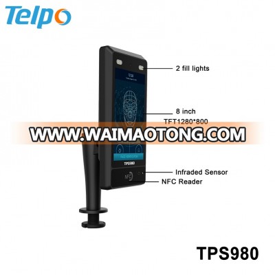facial recognition camera time attendance machine access control