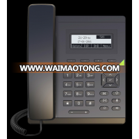 ENtry level desktop  ip phone HD voice with POE VOIP phone system