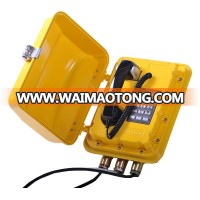 VOIP telephone with with protective cover Industrial Explosion proof Telephone for Hazardous Areas