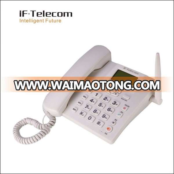 sim card gsm fixed wirelss desktop phone cheapest cordless phone support 3g wcdma 850/900/1800